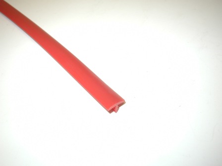 1/2 Inch Smooth Red T-Molding  $ .50 Per Ft.